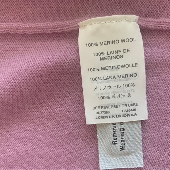 J. CREW JCrew Merino Wool Swing 3/4 Sleeve Sweater - Picture 5 of 6